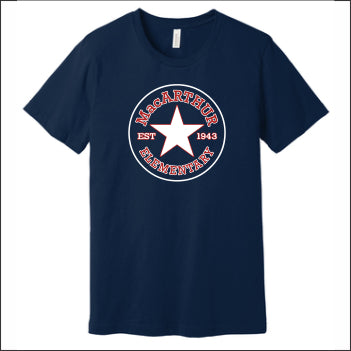 Douglas MacArthur Elem Soft Jersey T-shirt - Des. A