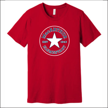 Douglas MacArthur Elem Soft Jersey T-shirt - Des. A