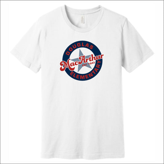Douglas MacArthur Elem Soft Jersey T-shirt - Des. C