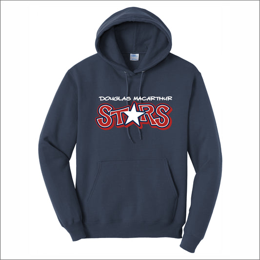 Douglas MacArthur Elem Hooded Sweatshirt - Des. D