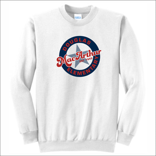Douglas MacArthur Elem Crewneck Sweatshirt - Des. C