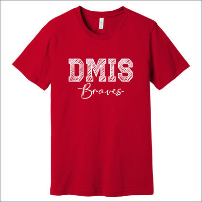 DMIS Spiritwear Soft Jersey Short Sleeve T-shirt - Design B