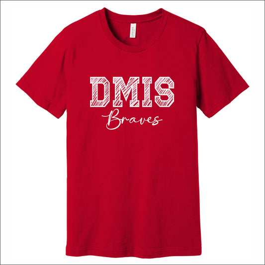 DMIS Spiritwear Soft Jersey Short Sleeve T-shirt - Design B