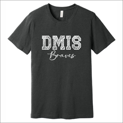 DMIS Spiritwear Heathered Soft Jersey Short Sleeve T-shirt - Design B