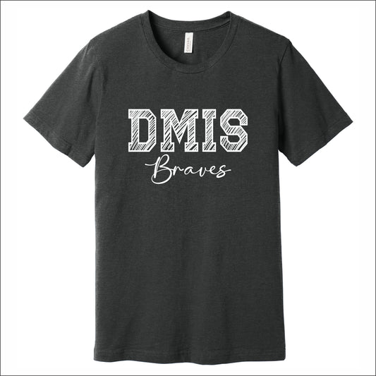 DMIS Spiritwear Heathered Soft Jersey Short Sleeve T-shirt - Design B