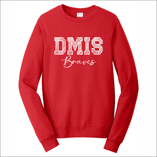 DMIS Spiritwear Fan Favorite Crewneck Sweatshirt - Design B