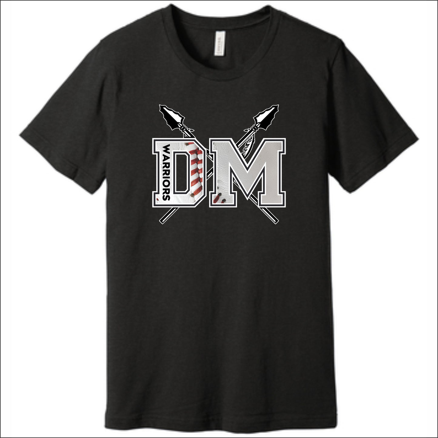 Dee-Mack Warriors Soft Jersey Short Sleeve T-shirt