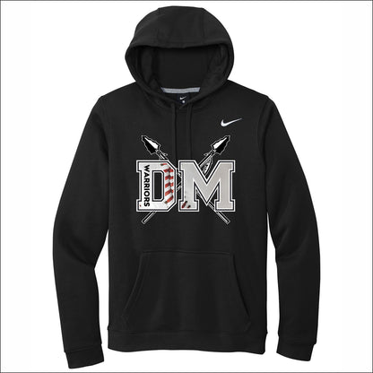 Dee-Mack Warriors NIKE Club Fleece Hooded Sweatshirt