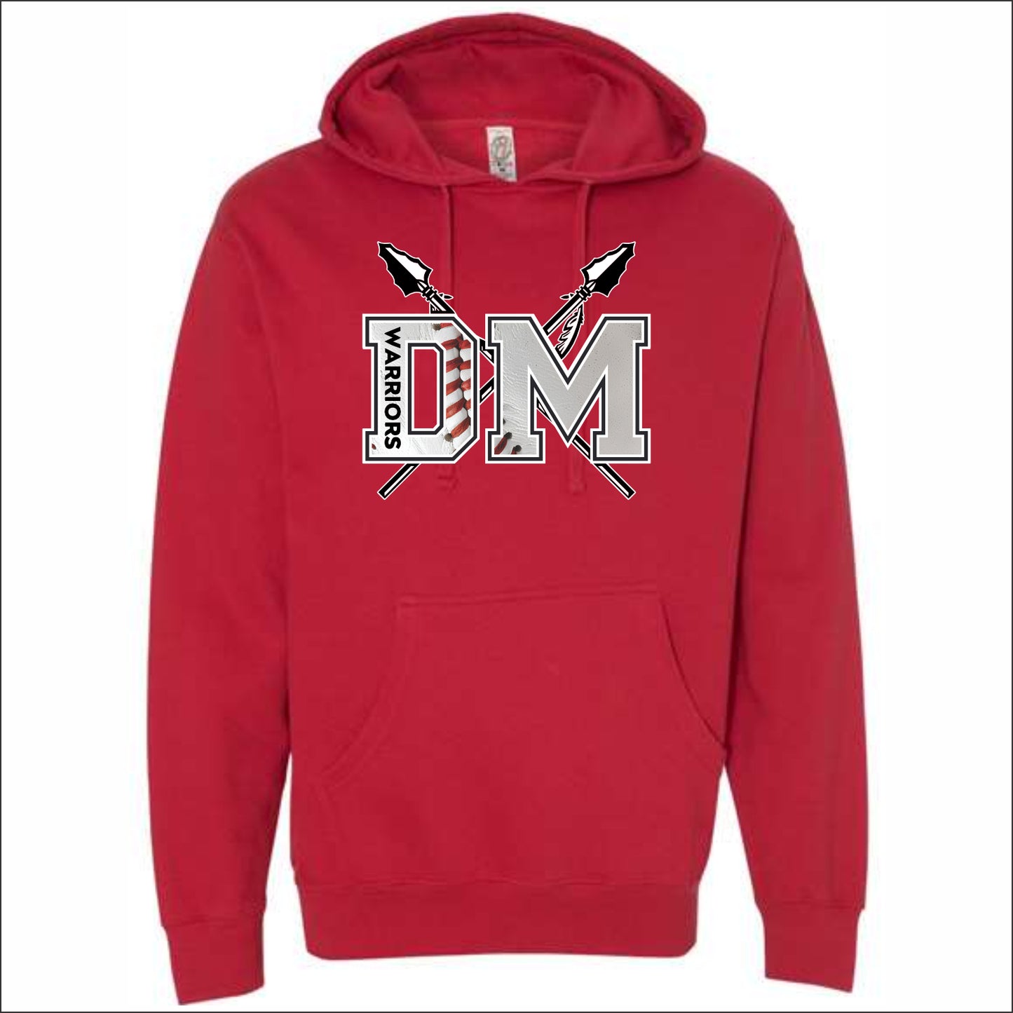 Dee-Mack Warriors Midweight Hooded Sweatshirt