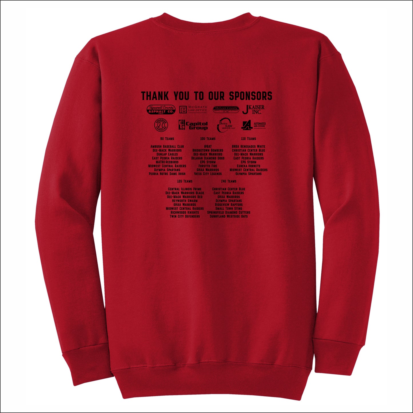Dee-Mack Warriors Crewneck Sweatshirt