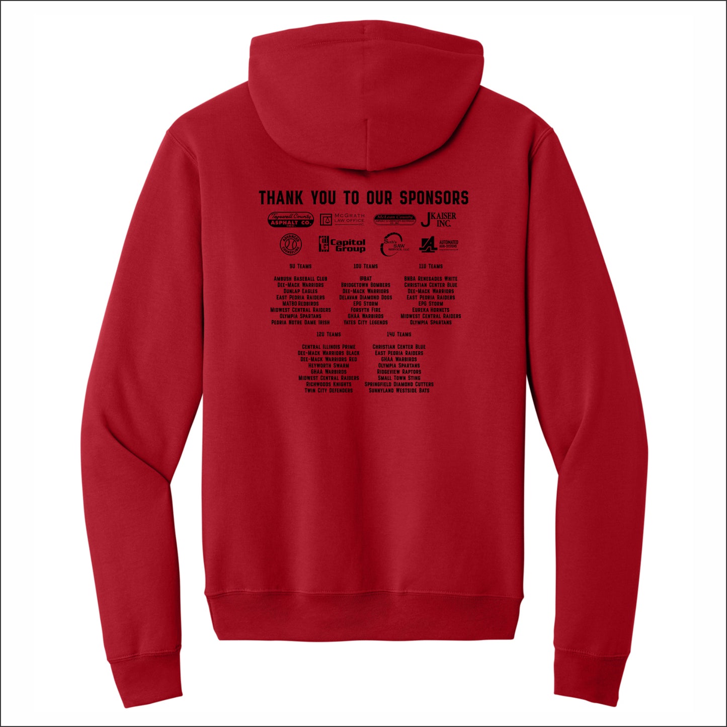 Dee-Mack Warriors Hooded Sweatshirt
