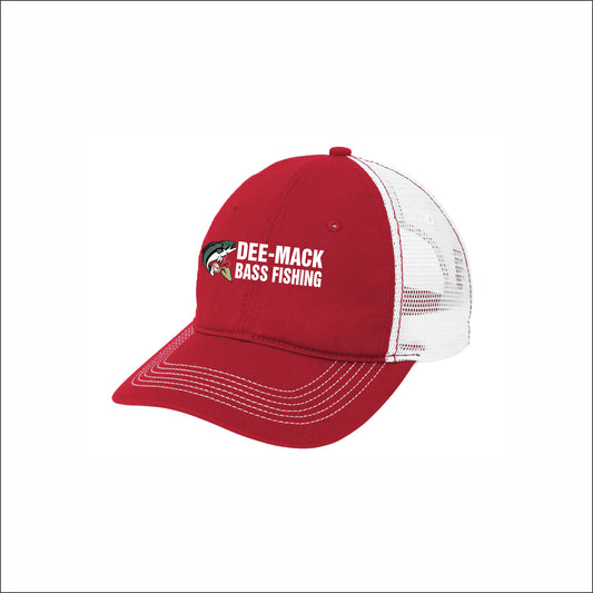 DMHS Bass Fishing Mesh Back Cap