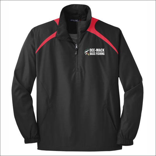 DMHS Bass Fishing 1/2-Zip Wind Shirt