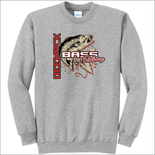 DMHS Bass Fishing Crewneck Sweatshirt