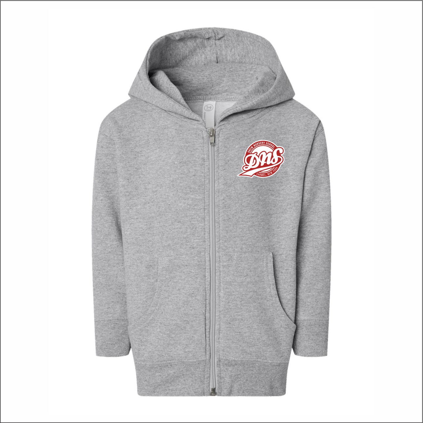 Drew Nursery School Toddler Full-Zip Fleece Hoodie