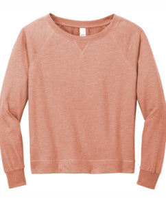 ALL Ladies Featherweight French Terry Crewneck