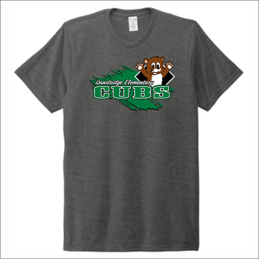 Dandridge Elementary Allmade Tri-Blend T-shirt - Des. A