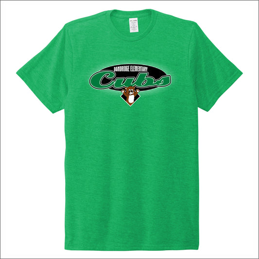 Dandridge Elementary Allmade Tri-Blend T-shirt - Des. B