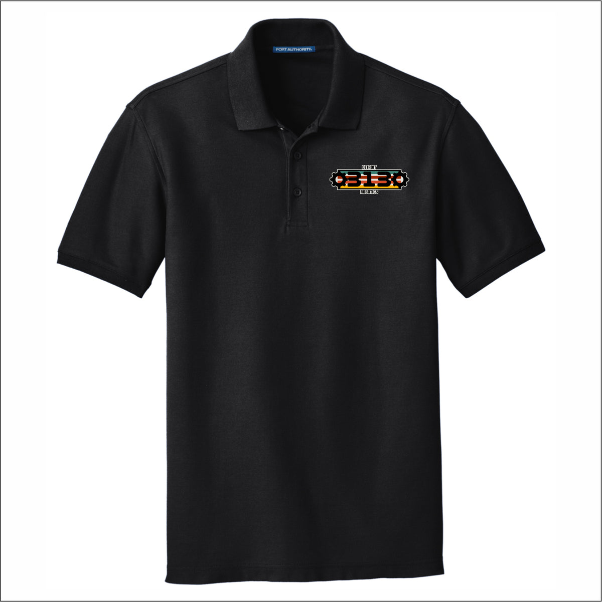 Detroit 313 Robotics Classic Pique Short Sleeve Polo Shirt