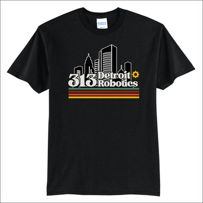 Detroit 313 Robotics 50/50 Short Sleeve T-shirt - Des. A
