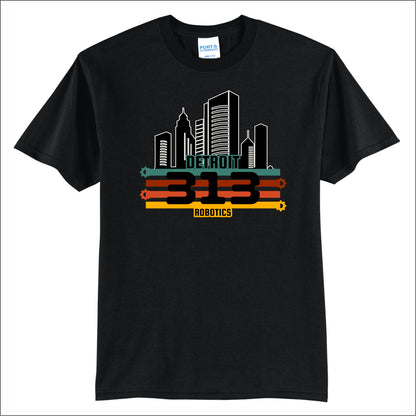 Detroit 313 Robotics 50/50 Short Sleeve T-shirt - Des. B