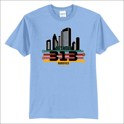 Detroit 313 Robotics 50/50 Short Sleeve T-shirt - Des. B