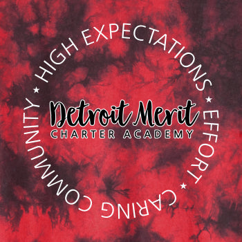 Detroit Merit Charter Crystal Tie-Dye T-shirt