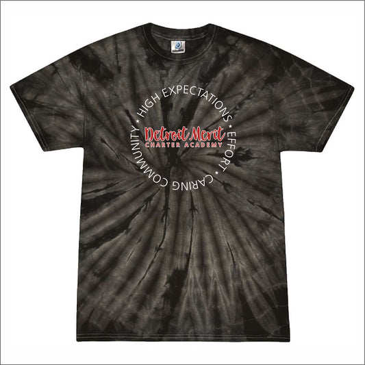 Detroit Merit Charter Spider Tie-Dye T-shirt