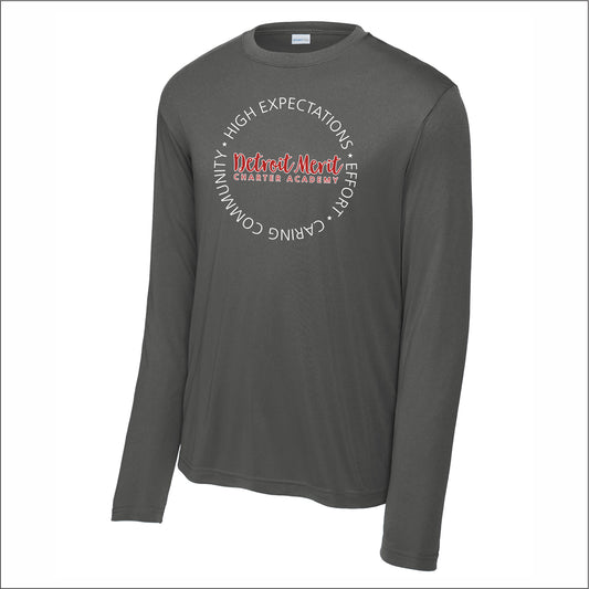 Detroit Merit Charter  Performance Long Sleeve T-shirt