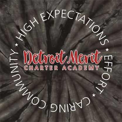 Detroit Merit Charter Spider Tie-Dye T-shirt