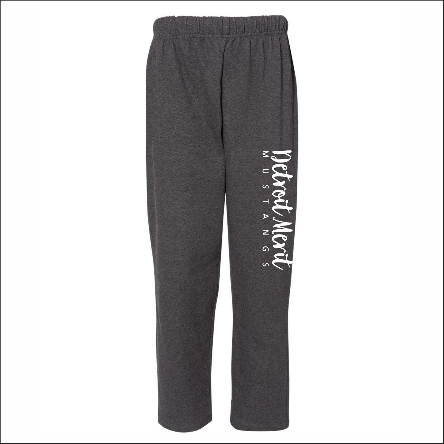 Detroit Merit Charter Open Bottom Sweatpants w/pockets