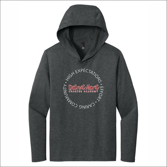 Detroit Merit Charter Tri-Blend Long Sleeve Hoodie