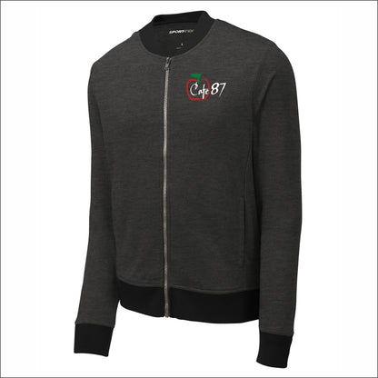 District 87 Cafe French Terry Full-Zip Bomber