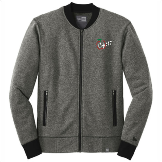 District 87 Cafe New Era French Terry Baseball Full-Zip