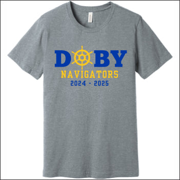 Doby Elementary Heathered Soft Jersey T-shirt