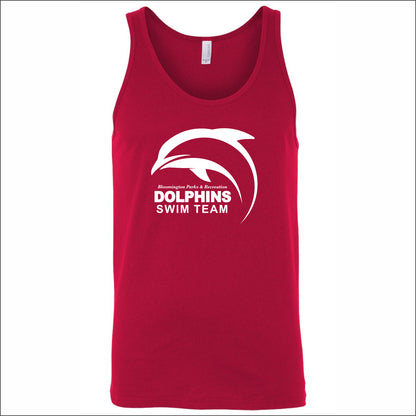 Bloomington Dolphins Swim Soft Jersey Tank Top