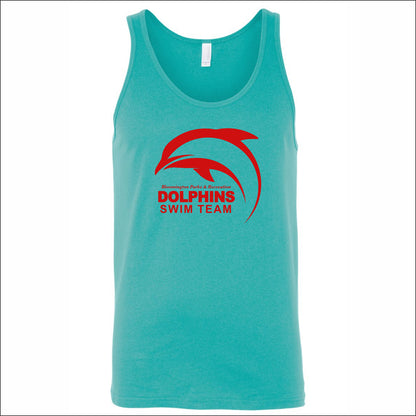Bloomington Dolphins Swim Soft Jersey Tank Top
