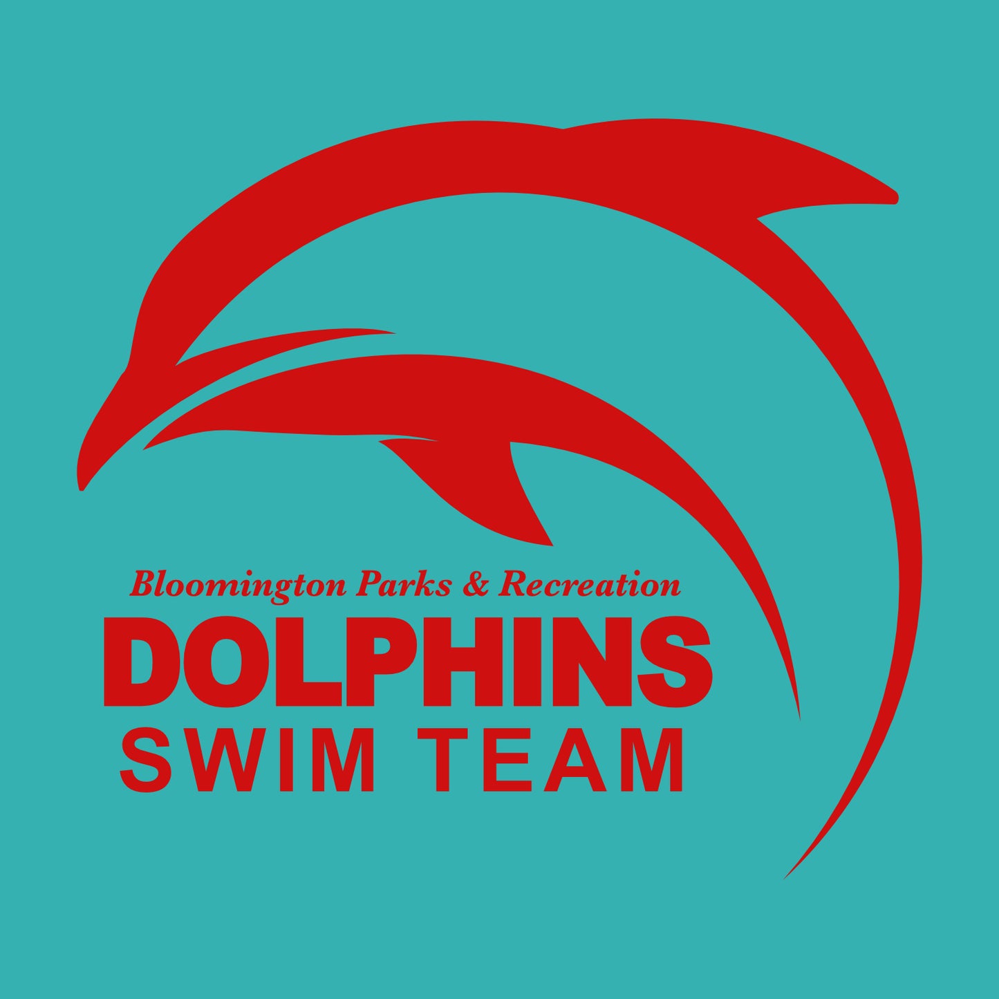 Bloomington Dolphins Swim Soft Jersey Tank Top
