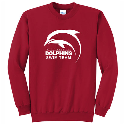 Bloomington Dolphins Swim Crewneck Sweatshirt