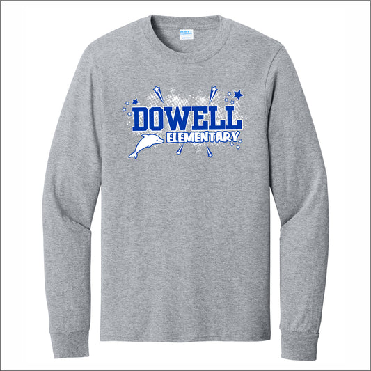 Dowell Elementary Long Sleeve T-shirt - Des. B