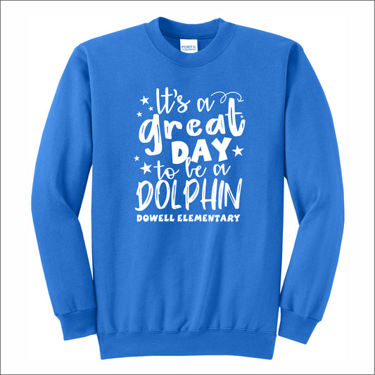 Dowell Elementary Crewneck Sweatshirt - Des. A