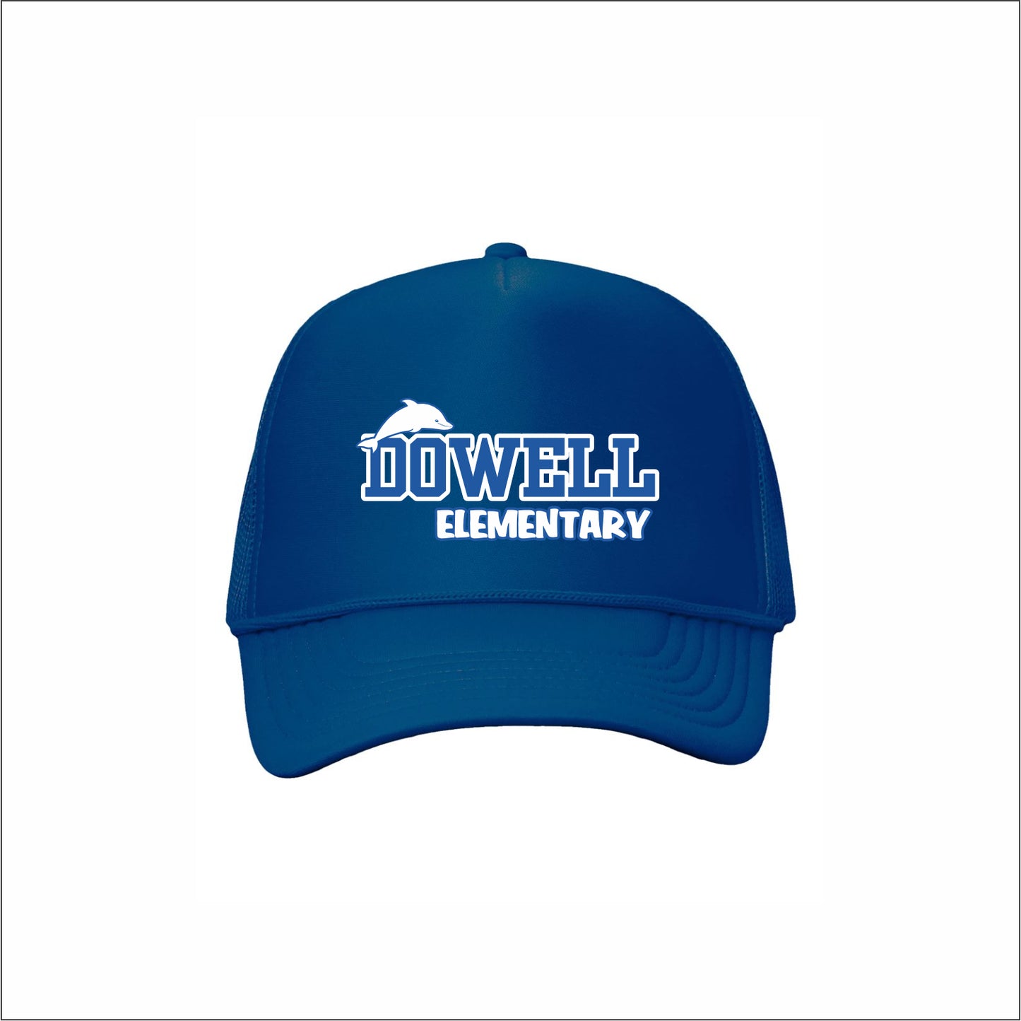 Dowell Elementary Foam Mesh-Back Trucker Cap