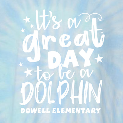 Dowell Elementary Tie-Dye Long Sleeve T-shirt - Des. A