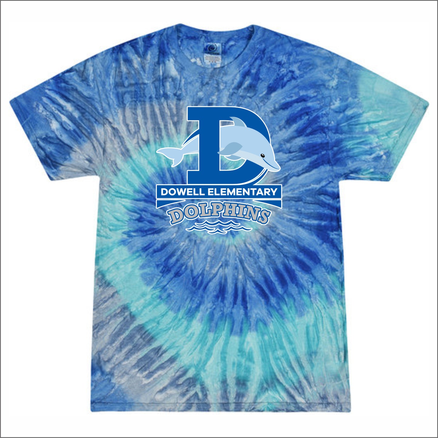 Dowell Elementary Tie-Dye T-shirt - Des. A