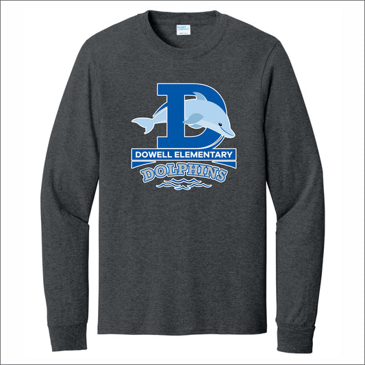 Dowell Elementary Long Sleeve T-shirt - Des. A