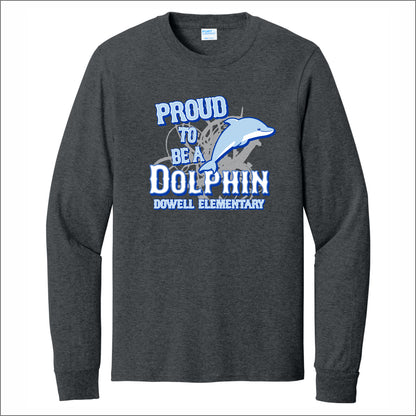 Dowell Elementary Long Sleeve T-shirt - Des. B