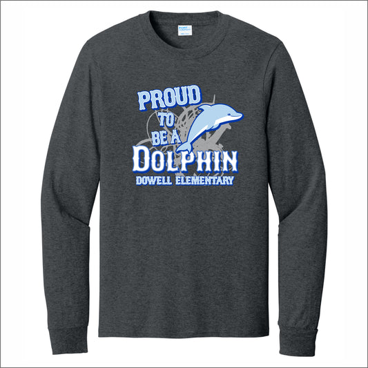 Dowell Elementary Long Sleeve T-shirt - Des. B