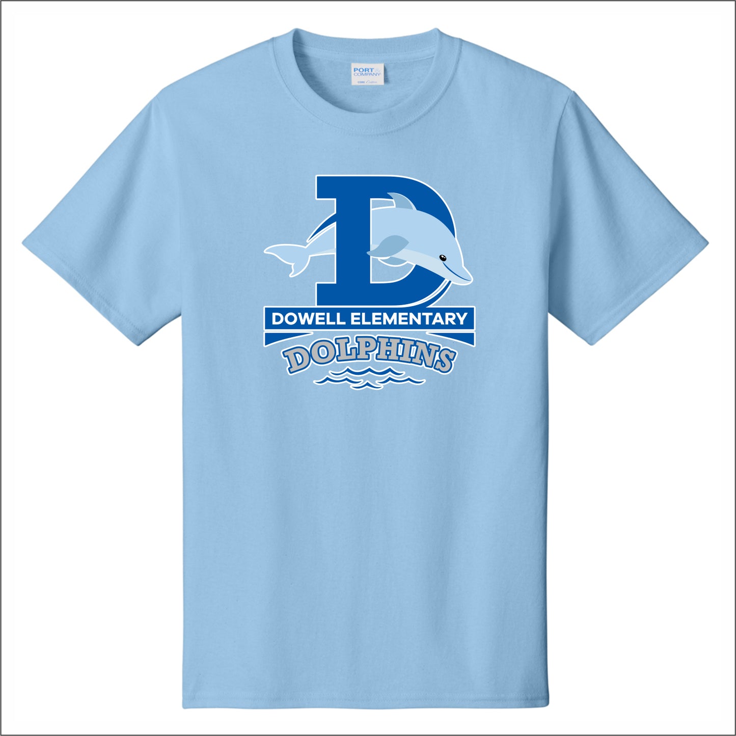 Dowell Elementary Short Sleeve T-shirt - Des. A