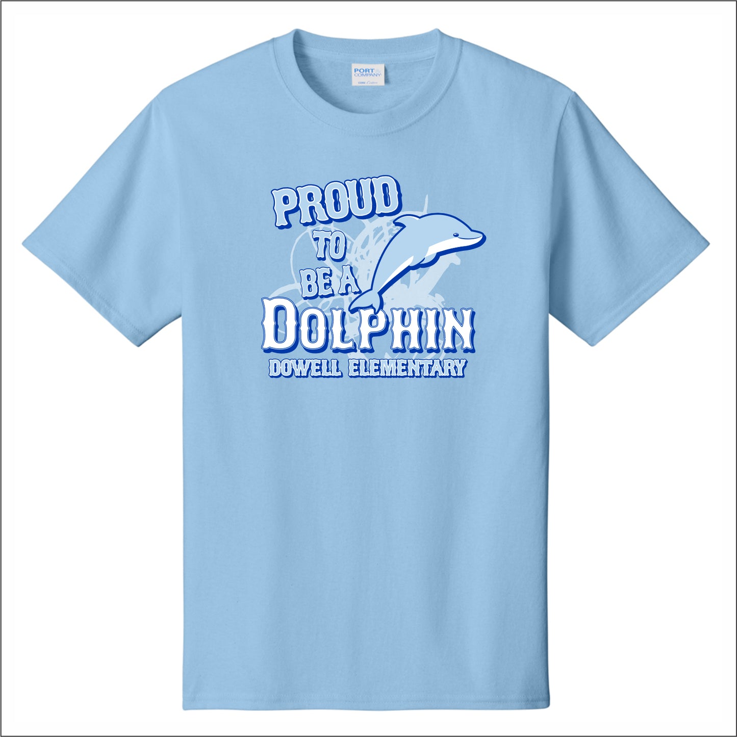 Dowell Elementary Short Sleeve T-shirt - Des. B