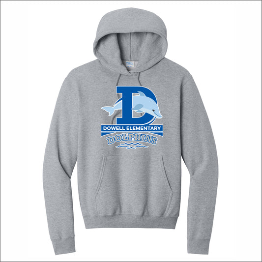 Dowell Elementary Hooded Sweatshirt - Des. A